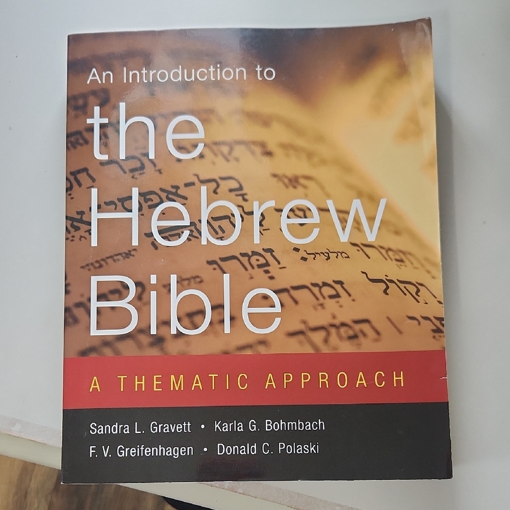 AN INTRODUCTION TO THE HEBREW BIBLE